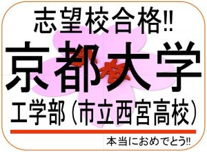 京都大学 合格